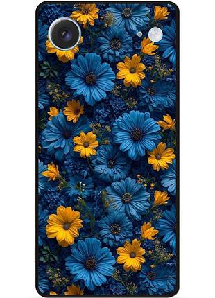 Силіконовий чохол бампер для iphone 17 air з малюнком квіти астри гербери