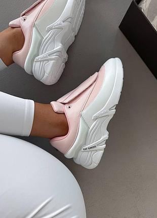 Кросівки жіночі adidas raf simons antei pink/white