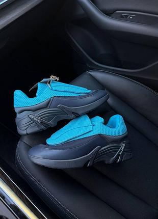 Кросівки чоловічі adidas raf simons antei aqua blue