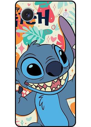 Силиконовый бампер чехол для iphone 17 air с рисунком stitch стич