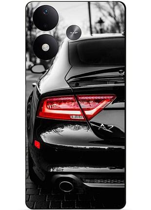 Чехол силиконовый бампер для xiaomi redmi note 17 с рисунком audi ауди машина авто
