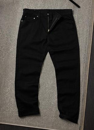 👖levi’s 502 оригінал❗️нові! чоловічі джинси чорні 33/30 black tab edition / 💯% бавовна