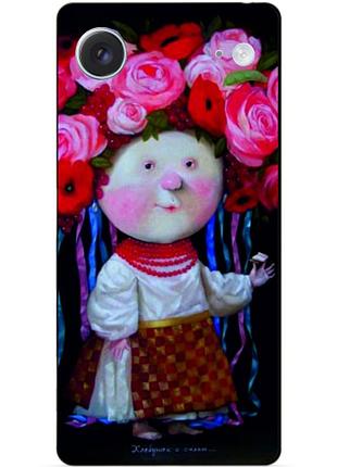 Силіконовий чохол бампер для iphone 17 air з малюнком україночка гапчинська