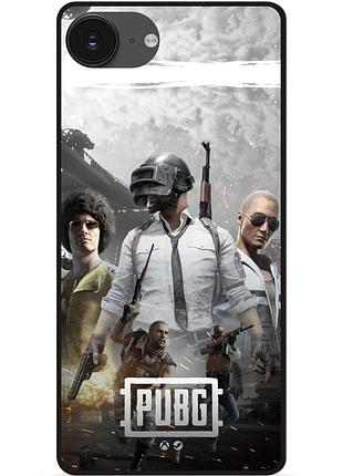 Силіконовий чохол бампер для iphone 16e з картинкою pubg пабг