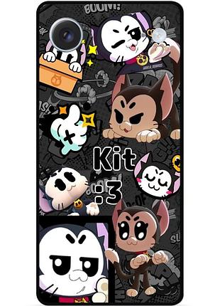 Силиконовый чехол бампер для iphone 17 air с рисунком бравл кит brawl kit