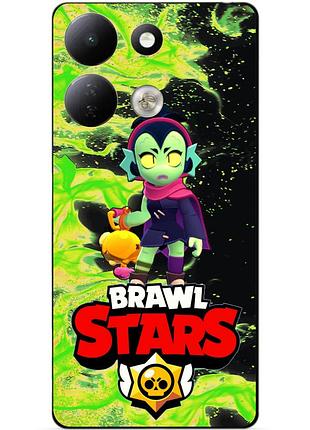 Чехол силиконовый бампер для xiaomi redmi 17 с героем бравл булл brawl