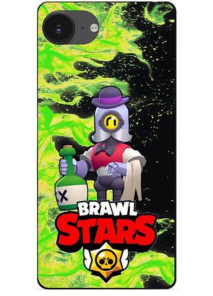 Чохол силіконовий бампер для iphone 16e з героєм бравл барлі brawl