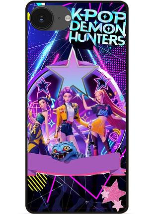 Силиконовый бампер чехол для iphone 17e k-pop demon hunters