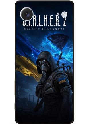Силиконовый чехол бампер для iphone 17 air stalker сталкер
