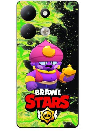 Силіконовий бампер чохол для xiaomi redmi 17 з героєм бравл джин brawl