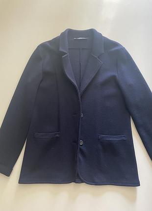 Жіночий піджак weekend max mara синій трикотажний