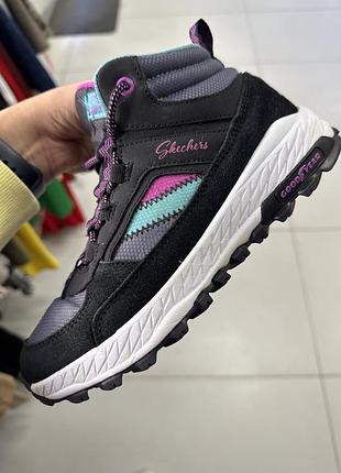 Кросівки високі термо skechers 4