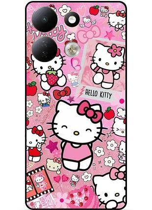 Силіконовий чохол для xiaomi redmi 17 hello kitty куромі kuromi хелло китти