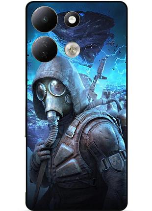 Силиконовый чехол бампер для xiaomi redmi 17 stalker сталкер