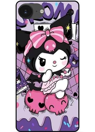 Силіконовий чохол бампер для iphone 17e kuromi куромі