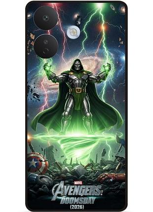 Силиконовый чехол для xiaomi redmi note 17 pro doomsday доктор дум avengers