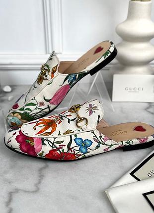 Gucci princetown horsebit mule slipper жіночі мюлі шльопанці оригінал 38 eur