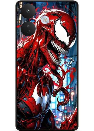 Силіконовий чохол бампер для xiaomi redmi note 17 pro з малюнком веном venom карнаж