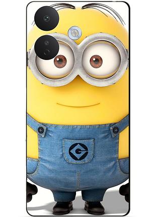 Силіконовий чохол бампер для xiaomi redmi note 17 pro з малюнком міньйон стюарт minion