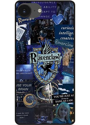 Силиконовый бампер чехол для iphone 17e с рисунком ravenclaw когтевран гарри поттер harry potter