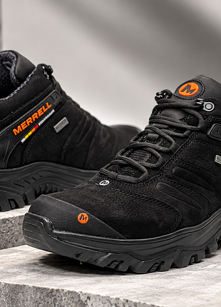 Кроссовки термо merrell trekking waterproof#x black