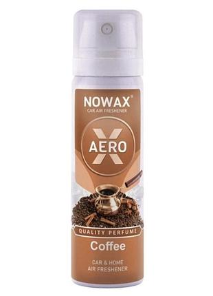 Ароматизатор novax x aero 75 мл аерозольний освіжувач повітря tropic