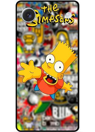 Силіконовий чохол бампер для iphone 17 air з малюнком симпсоны simpsons бард