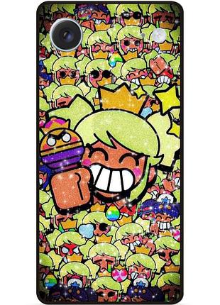Силіконовий чохол бампер для iphone 17 air стікери бравл менди brawl