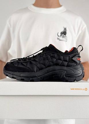 Термо кросівки merrell ice cap moc ii gtx black orange