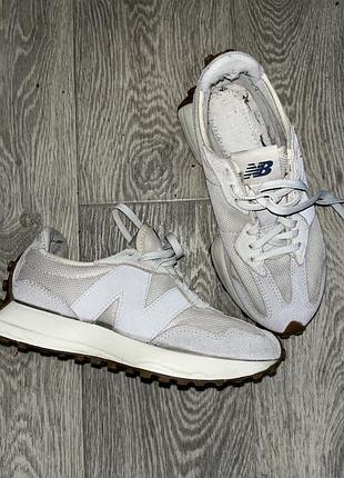 Оригінальні кросівки new balance 327 / світлі нью баланс ms327rc