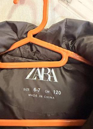 Дитячий пуховик zara 4