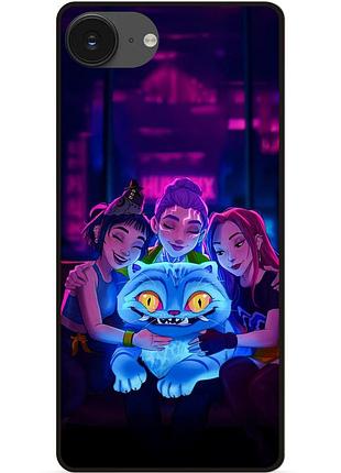Силиконовый чехол бампер для iphone 17e с рисунком demon hunters k-pop