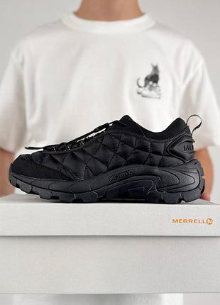Термо кросівки merrell ice cap moc ii gtx all black