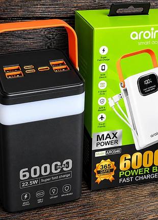 Повербанк aroimac aro546 60000 mah