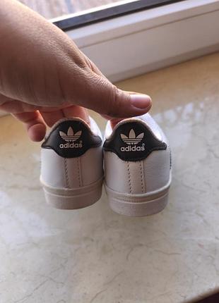 Кожаные кроссовки adidas 5