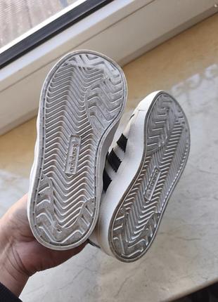 Кожаные кроссовки adidas 3