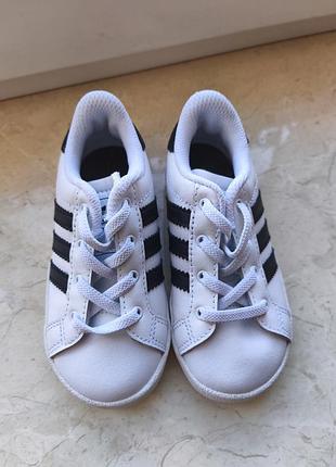 Кожаные кроссовки adidas 2