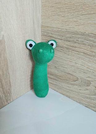 Lacoste crocodile baby rattle f70661 ≈13 см, оригинал