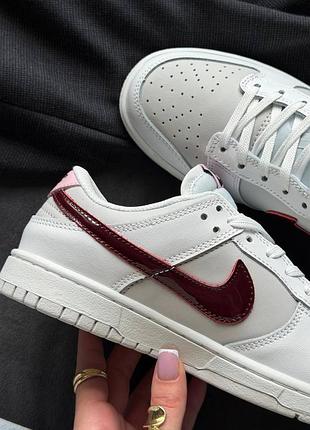 Dunk low sail burgundy crush 5