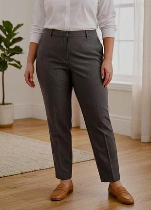 Женские брюки marks &amp; spencer slim ankle grazer р. 16