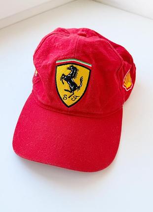 Винтажная бейсболка scuderia ferrari f1