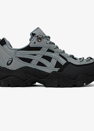 Asics gel pickax "grey black" 2