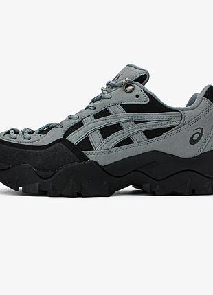 Asics gel pickax "grey black" 6