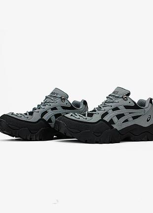 Asics gel pickax "grey black" 8