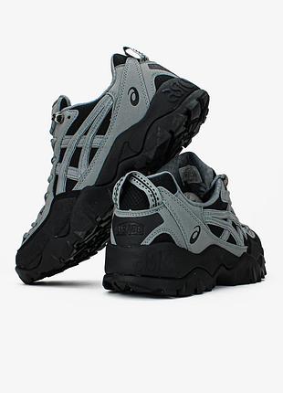 Asics gel pickax "grey black" 9