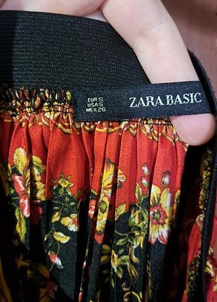 Спідниця в принт zara 9