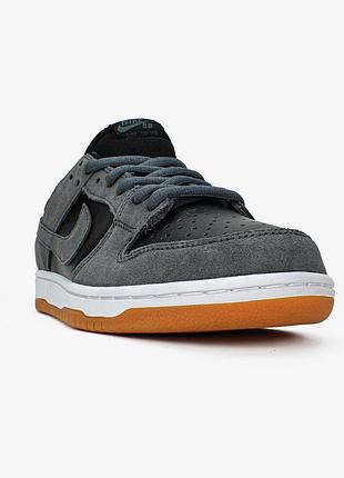 Nike sb dunk low "dark black grey" 10