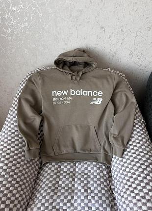 Худі new balance спортивна кофта з капюшоном