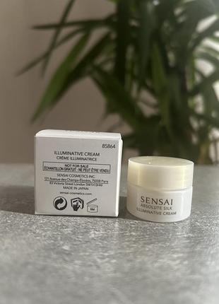 Крем для обличчя sensai absolute silk illuminative cream 4.6 мл 2