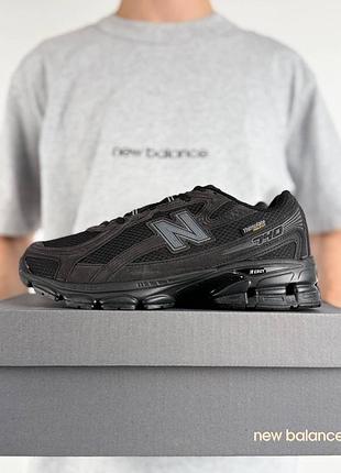 Термо кросівки new balance 740 thinsulate gtx dark grey black